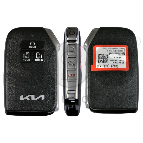 OEM Smart Key for Kia Carnival  Buttons: 7/ Frequency:433MHz / Transponder: NCF29A/HITAG AES /  Part No: 95440-R0420	 / Keyless Go / Automatic Start