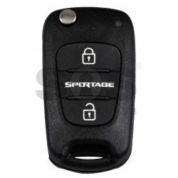 OEM Flip Key for Kia Sportage 2010  Buttons:3 / Frequency:433MHz / Transponder:  TIRIS DST80   / Part.No : 95430-1F620