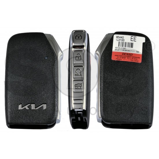 OEM Smart Key for Kia K8 2022+  Buttons: 4/ Frequency:433MHz / Transponder: NCF29A/HITAG AES /  Part No: 95440-L8100	/ Keyless Go  / Automatic Start 
