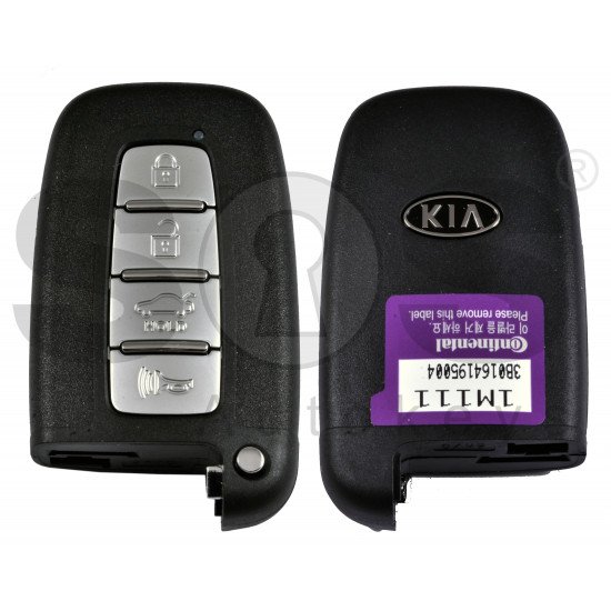OEM Smart Key for KIA Cerato 2011 Buttons:4 / Frequency:443MHz / Transponder: PCF7952/HITAG 2 / Blade signature:HY22 / Part No:  95440-1M111	