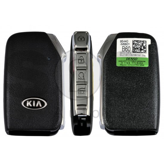 OEM Smart Key for Kia  Cerato 2021+  Buttons: 4/ Frequency:433MHz / Transponder:  TIRIS RF430 (8A) /  Part No:  95440-M6600/95440-M6601/  Keyless Go / Automatic start 