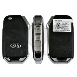 OEM Flip Key for Kia SELTOS 2021  / Buttons:3 / Frequency:433MHz / Transponder: No Transponder / Part No: 95430-Q5400