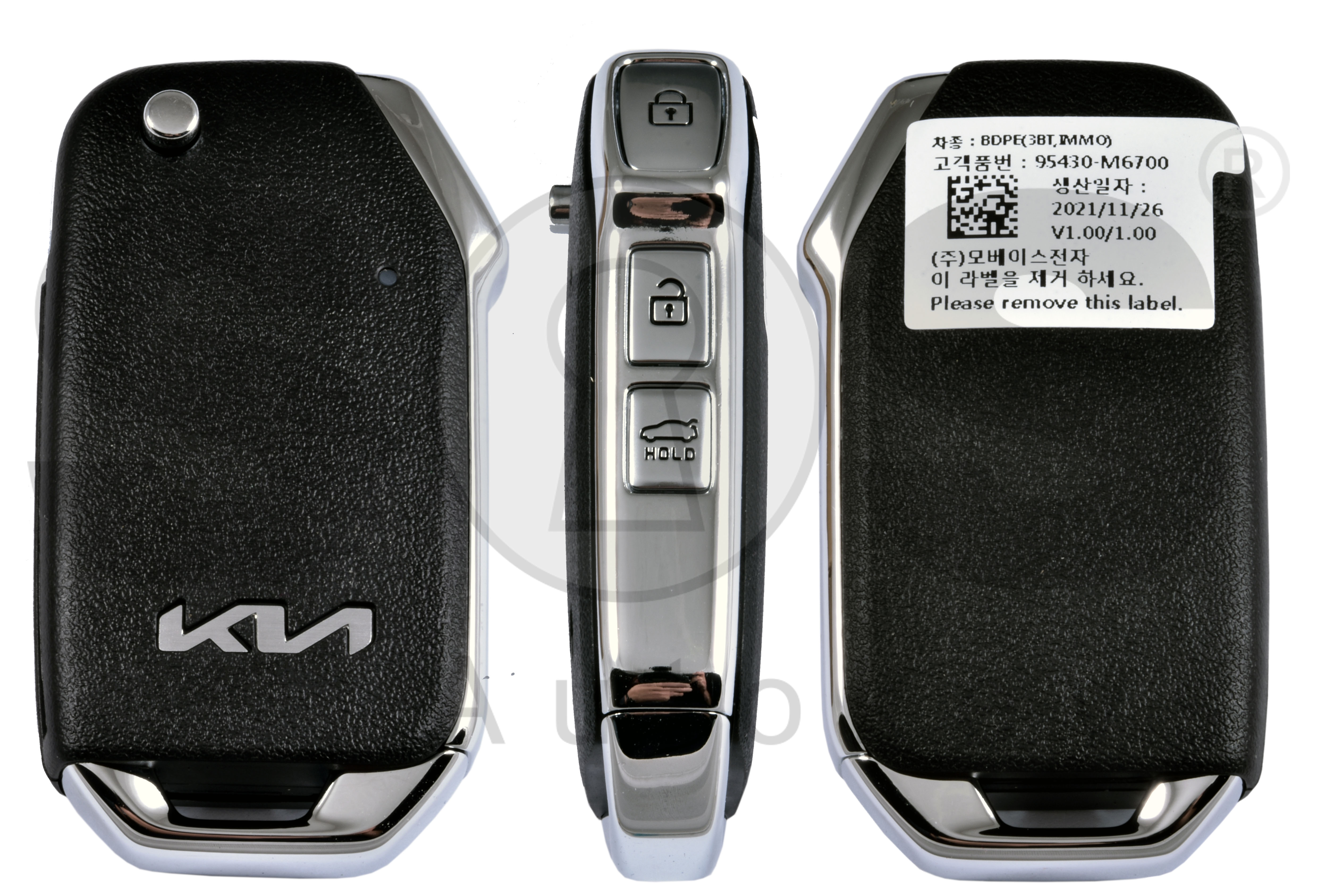 OEM Flip Key for Kia Cerato 2022 / Buttons:3 / Frequency:433MHz