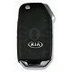 OEM Flip Key for Kia Soul 2020  / Buttons:3 / Frequency:433MHz / Transponder: PCF7939/HITAG AES / Part No:  95430-K0300	