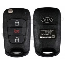 OEM Flip Key for Kia Soul 2012  Buttons:2+1 / Frequency:433MHz / Transponder:No Transponder   / Part.No : 95430-2K230