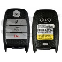 OEM Smart Key for KIA SOUL 2014 Buttons:4 / Frequency: 433MHz / Transponder: TIRIS RF430 (8A) /  Part No:  95440-B2200 / Keyless GO  