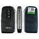 OEM Smart Key for Kia EV6 2022 Buttons: 6 / Frequency:433MHz / Transponder: NCF29A/HITAG AES /  Part No: 95440-CV110/ Keyless Go / Automatic Start