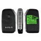 OEM Smart Key for Kia  Stinger 2022  Buttons:4+1/  Frequency:433MHz / Transponder:  NCF29A/HITAG AES /  Part No:95440-J5501	  Keyless Go / Automatic start 