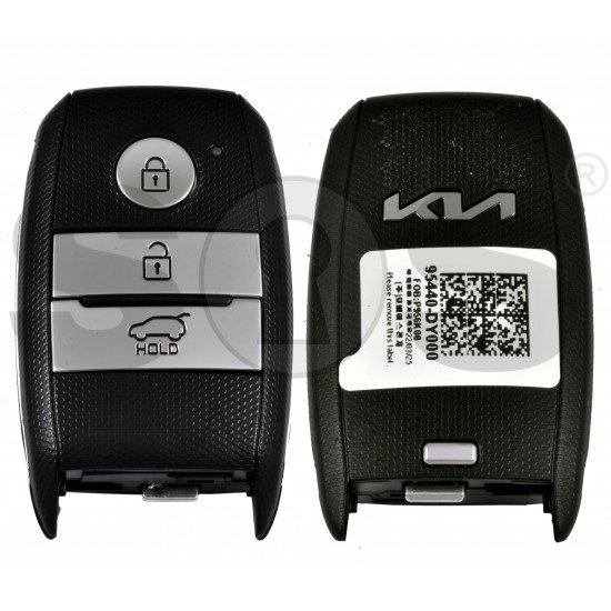 OEM Smart Key for KIA Carens  2022 Buttons:3  / Frequency: 433MHz / Transponder: ATMEL AES 6A /  Part No:   95440-DY000	 Keyless GO  