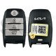 OEM Smart Key for KIA  Seltos 2022 Buttons:4/ Frequency: 433MHz / Transponder: ATMEL AES 6A/  Part No:  95440-Q6400/ Keyless GO 