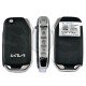 OEM Flip Key for Kia FORTE 2022  / Buttons:3+1 / Frequency:433MHz / Transponder: NO transponder / Part No: 95430-M6400