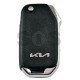 OEM Flip Key for Kia FORTE 2022  / Buttons:3+1 / Frequency:433MHz / Transponder: NO transponder / Part No: 95430-M6400
