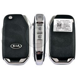 OEM Flip Key for Kia Seltos 2020  / Buttons:3  / Frequency:433MHz / Transponder: TIRIS RF30 (8A) / Part No: 95430-Q5300		