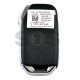 OEM Flip Key for Kia Seltos 2020  / Buttons:3  / Frequency:433MHz / Transponder: TIRIS RF30 (8A) / Part No: 95430-Q5300		