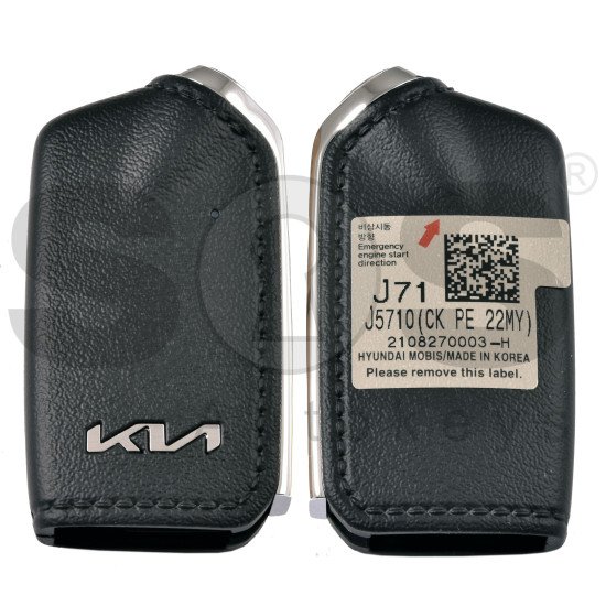 OEM Smart Key for Kia Stinger  2022 Buttons: 4 / Frequency:433MHz / Transponder:NCF29A/HITAG AES /  Part No:  95440-J5710	/ Keyless Go  
