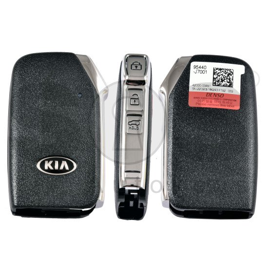 OEM Smart Key for Kia  CEED 2022  Buttons: 3/ Frequency:433MHz / Transponder: TIRIS RF430 (8A) /  Part No:   95440-J7000		/  Keyless Go 