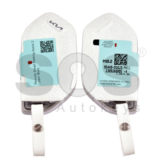 OEM Smart Key for KIA EV9  2023+  Buttons:8/ Frequency:433MHz / Transponder: NCF29A/HITAG AES /  Part No:  95440-DO020/ Keyless Go /   
