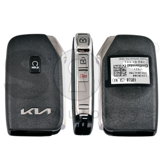 OEM Smart Key for Kia  SOUL 2023 Buttons:4/  Frequency:433MHz / Transponder:  HITAG 128-bits AES ID4A NCF29A1M /  Part No:   95440-K0510			/  Keyless Go /  Automatic Start 
