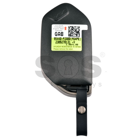 OEM Smart Key for KIA SORENTO HYBRID Buttons:5/ Frequency:433MHz / Transponder: HITAG 128-bits AES ID4A NCF29A1M / Part No: 95440-P2AB0 / Keyless Go / OEM Smart Key for KIA SORENTO HYBRID Buttons:5/ Frequency:433MHz / Transponder: HITAG 128-bits AES ID4A NCF29A1M / Part No: 95440-P2AB0 / Keyless Go /