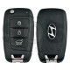 OEM Flip Key for Hyundai  Buttons:3/ Frequency:433 MHz / Transponder:TIRIS RF 430 (8A) / Blade signature: Precut blade / Part No :95430-G4000