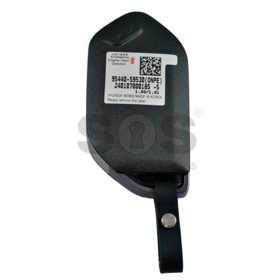 OEM Smart Key for KIA TELLURIDE 2023+ Buttons:3+1/ Frequency:433MHz / Transponder: NCF29A/HITAG 3 / Part No: 95440-S9530 / Keyless Go / Automatic Start OEM Smart Key for KIA TELLURIDE 2023+ Buttons:3+1/ Frequency:433MHz / Transponder: NCF29A/HITAG 3 / Part No: 95440-S9530 / Keyless Go / Automatic Start