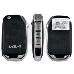 OEM Flip Key for Kia SELTOS 2024+  / Buttons:3+1  / Frequency:433MHz / Transponder: TIRIS RF30 (8A) / Part No: 95430-Q5750