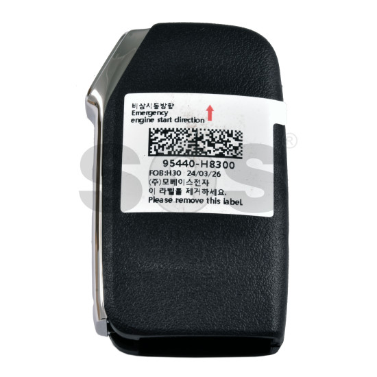 OEM Smart Key for Kia RIO Buttons:3/ Frequency:433MHz / Transponder: ATMEL / Part No: 95440-H8300 / Keyless Go / OEM Smart Key for Kia RIO Buttons:3/ Frequency:433MHz / Transponder: ATMEL / Part No: 95440-H8300 / Keyless Go /
