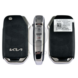 OEM Flip Key for Kia SELTOS 2024  / Buttons:2+1 / Frequency:433MHz / Transponder: TIRIS RF430 (8A) / Part No:  95430-Q5850	