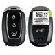 OEM Smart Key for Hyundai KONA 2022+ Buttons:3 / Frequency:433MHz / Transponder: NCF29A/HITAG3 Part No: 95440-I3500 / Keyless Go / N line OEM Smart Key for Hyundai KONA 2022+ Buttons:3 / Frequency:433MHz / Transponder: NCF29A/HITAG3 Part No: 95440-I3500 / Keyless Go / N line