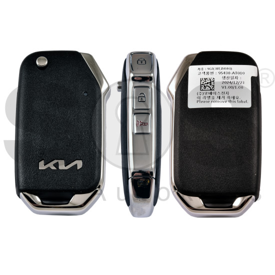 OEM Flip Key for Kia NIRO 2024 / Buttons:3 / Frequency:433MHz / Transponder: TIRIS RF30 (8A) / Part No: 95430-AT010 OEM Flip Key for Kia NIRO 2024 / Buttons:3 / Frequency:433MHz / Transponder: TIRIS RF30 (8A) / Part No: 95430-AT010