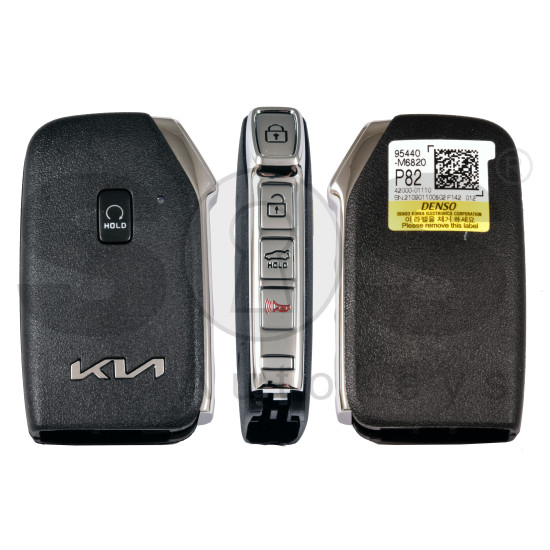OEM Smart Key for Kia CERATO 2022 Buttons:5 / Frequency:433MHz / Transponder: NCF29A/HITAG AES / Part No: 95440-M6820 / Keyless Go / Automatic Start OEM Smart Key for Kia CERATO 2022 Buttons:5 / Frequency:433MHz / Transponder: NCF29A/HITAG AES / Part No: 95440-M6820 / Keyless Go / Automatic Start