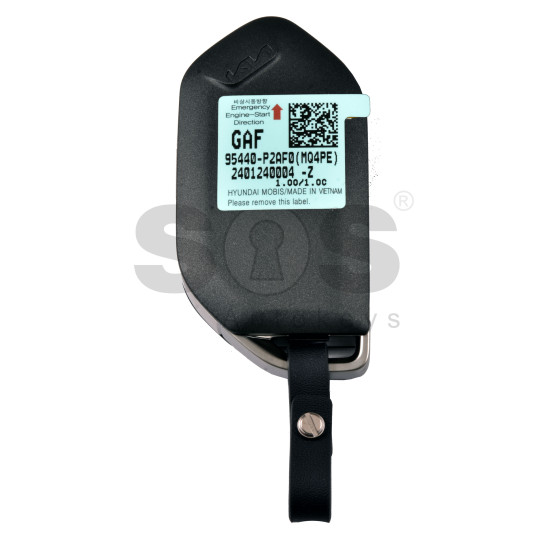 OEM Smart Key for KIA SORENTO 2024 Buttons:4+1/ Frequency:433MHz / Transponder: NCF29A/HITAG AES / Part No: 95440-P2AF0 / Keyless Go / OEM Smart Key for KIA SORENTO 2024 Buttons:4+1/ Frequency:433MHz / Transponder: NCF29A/HITAG AES / Part No: 95440-P2AF0 / Keyless Go /