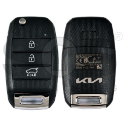OEM Flip Key for KIA RIO 2025 Buttons:3 / Frequency:433 MHz / Transponder: TIRIS RF430 (8A)  /  Part No: 95430-H8800