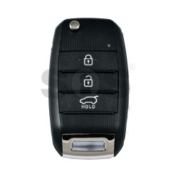 OEM Flip Key for KIA RIO 2025 Buttons:3 / Frequency:433 MHz / Transponder: TIRIS RF430 (8A)  /  Part No: 95430-H8800