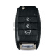 OEM Flip Key for KIA RIO 2025 Buttons:3 / Frequency:433 MHz / Transponder: TIRIS RF430 (8A)  /  Part No: 95430-H8800
