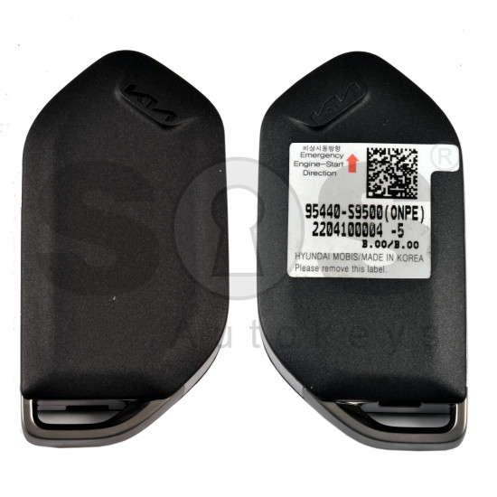 OEM Smart Key for KIA Buttons:4 / Frequency:433MHz / Transponder: NCF29A/HITAG AES / Part No: 95440-S9500 / Keyless Go / Automatic Start OEM Smart Key for KIA Buttons:4 / Frequency:433MHz / Transponder: NCF29A/HITAG AES / Part No: 95440-S9500 / Keyless Go / Automatic Start