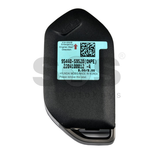 OEM Smart Key for KIA    Buttons:4 / Frequency:433MHz / Transponder: NCF29A/HITAG AES /  Part No: 95440-S9520	/ Keyless Go /   Automatic Start 