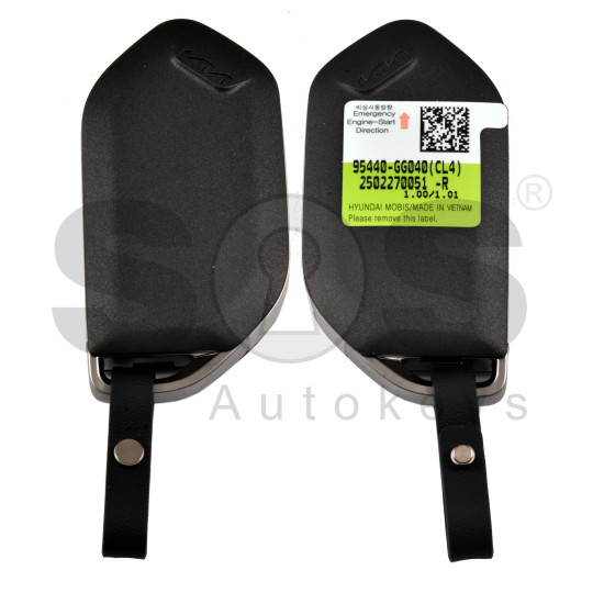 OEM Smart Key for KIA K4 2025 Buttons:4 / Frequency:433MHz / Transponder: NCF29A/HITAG AES / Part No: 95440-GG040 / Keyless Go / Automatic Start OEM Smart Key for KIA K4 2025 Buttons:4 / Frequency:433MHz / Transponder: NCF29A/HITAG AES / Part No: 95440-GG040 / Keyless Go / Automatic Start