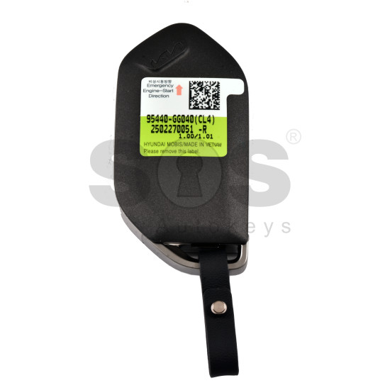 OEM Smart Key for KIA K4 2025 Buttons:4 / Frequency:433MHz / Transponder: NCF29A/HITAG AES / Part No: 95440-GG040 / Keyless Go / Automatic Start OEM Smart Key for KIA K4 2025 Buttons:4 / Frequency:433MHz / Transponder: NCF29A/HITAG AES / Part No: 95440-GG040 / Keyless Go / Automatic Start