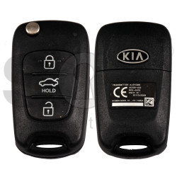 OEM Flip Key for KIA  Rio Buttons:3/ Frequency:433MHz / Tranponder : PCF7936/HITAG 2 /    Part No : 95430-4X200/4X300