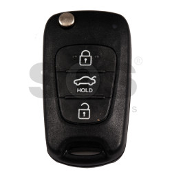 OEM Flip Key for KIA  Rio Buttons:3/ Frequency:433MHz / Tranponder : PCF7936/HITAG 2 /    Part No : 95430-4X200/4X300