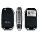 OEM Flip Key for Kia FORTE 2019+ / Buttons: 4 / Frequency:433MHz / Transponder: TIRIS RF430 (8A) / Part No: 95430-M6100 OEM Flip Key for Kia FORTE 2019+ / Buttons: 4 / Frequency:433MHz / Transponder: TIRIS RF430 (8A) / Part No: 95430-M6100