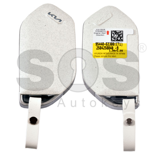 OEM Smart Key for KIA EV4 2025+    Buttons:7/ Frequency:433MHz / Transponder: NCF29A/HITAG AES /  Part No:  95440-EZ300		/ Keyless Go /   Automatic Start 