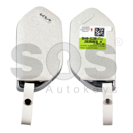OEM Smart Key for KIA EV4 2025+    Buttons:5/ Frequency:433MHz / Transponder: NCF29A/HITAG AES /  Part No: 95440-EZ200	/ Keyless Go /   Automatic Start 