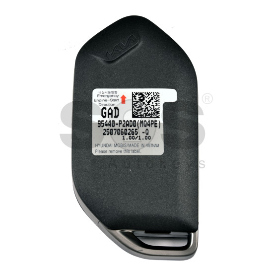 OEM Smart Key for KIA  SORENTO HYBRID 2024+  Buttons:7 / Frequency:433MHz / Transponder: NCF29A/HITAG AES /  Part No:95440-P2AD0 / Keyless Go /   Automatic Start 