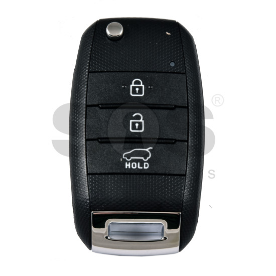 OEM  Flip Key for Kia SORENTO 2017+  Buttons:3 / Frequency:433MHz / Transponder: No Transponder / Part No : 954430-C5201