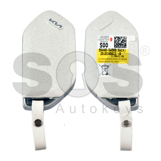 OEM Smart Key for KIA PV5 2026 Buttons:7/ Frequency:433MHz / Transponder: NCF29A/HITAG AES / Part No: 95440-SW000 / Keyless Go / Automatic Start OEM Smart Key for KIA PV5 2026 Buttons:7/ Frequency:433MHz / Transponder: NCF29A/HITAG AES / Part No: 95440-SW000 / Keyless Go / Automatic Start