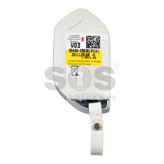 OEM Smart Key for KIA  EV5 2026  Buttons:7/ Frequency:433MHz / Transponder: NCF29A/HITAG AES  /  Part No: 95440-X9030 / Keyless Go /   Automatic Start 