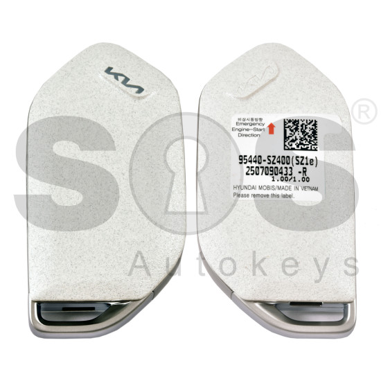OEM Smart Key for KIA EV4 2026 Buttons:4/ Frequency:433MHz / Transponder: NCF29A/HITAG AES / Part No: 95440-SZ400 / Keyless Go / Automatic Start OEM Smart Key for KIA EV4 2026 Buttons:4/ Frequency:433MHz / Transponder: NCF29A/HITAG AES / Part No: 95440-SZ400 / Keyless Go / Automatic Start