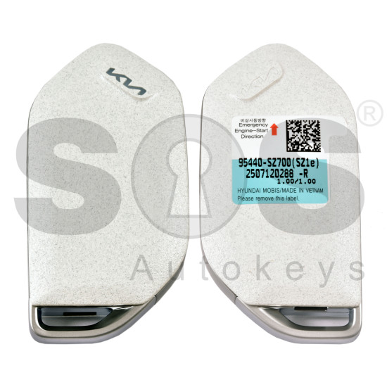 OEM Smart Key for KIA EV4 2026  Buttons:4/ Frequency:433MHz / Transponder: NCF29A/HITAG AES  /  Part No: 95440-SZ700 / Keyless Go /   Automatic Start 